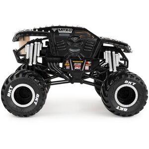 Monster Jam Max-D Maximum Destruction 1:24 Scale Die-Cast Truck Black True Metal